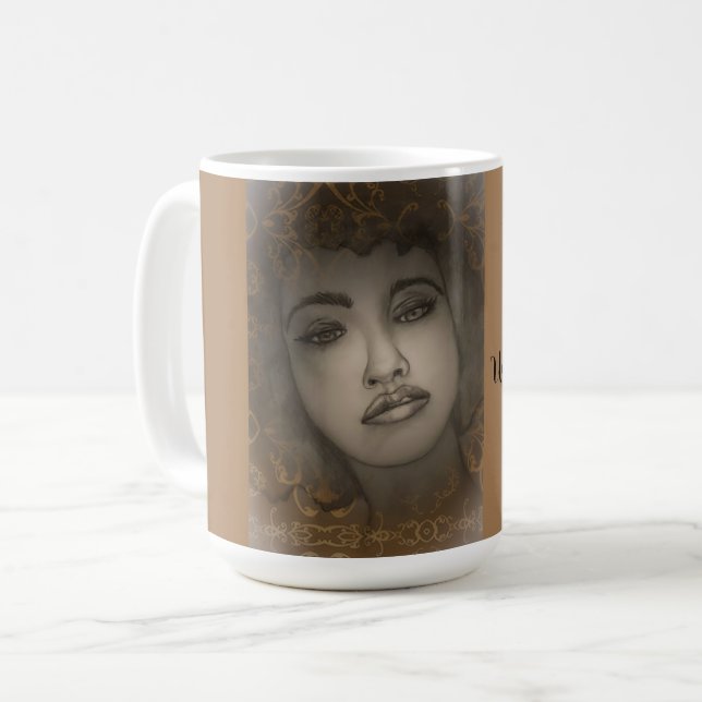 Tasse zur Stärkung der Rolle der Frau (Vorderseite Links)