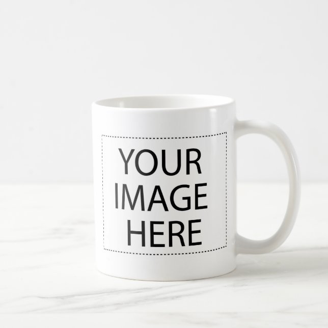 Tasse Zwei-Bild Schablone (Rechts)