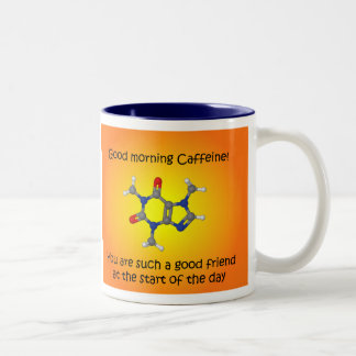 Tasse Zweiton Koffein des gutenmorgens