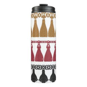 Tassel Garland Set. Abgeschiedene Grenze Thermosbecher