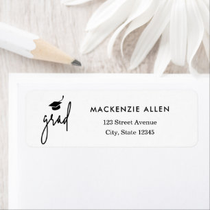 Tassel Hassle Editable Color Abschluss Label