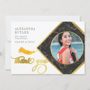 Tassel-Klasse von 2023 Abschluss-Script Vielen Dan Einladung