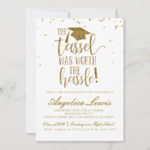 Tassel Worth the Hassle Abschluss