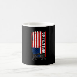Tassen-amerikanischer Wrestling-Nizza Entwurf Kaffeetasse