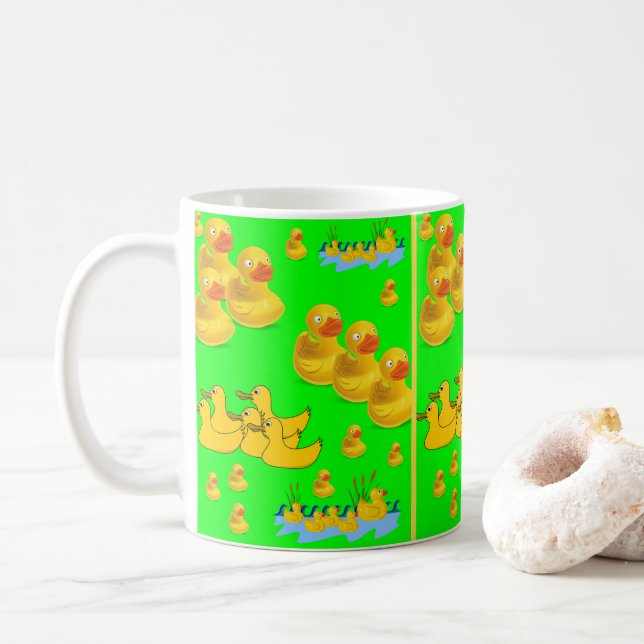 Tassen Enten (Mit Donut)