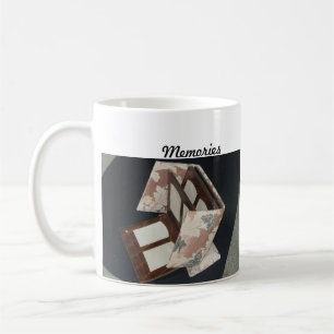 Tassen, Fotografie, antikes Foto-Album Tasse