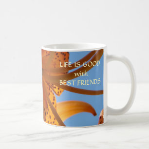 Tassen-Geschenk für beste Freundin Orange Tiger-Li Tasse