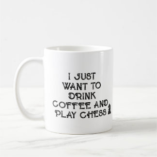 Tassen-Geschenk für Schachspieler mit bedruckter, Kaffeetasse
