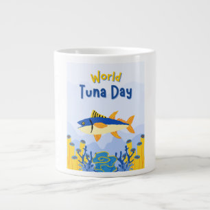 Tassen-Logo Welt-Thunfisch-Tag  Jumbo-Tasse