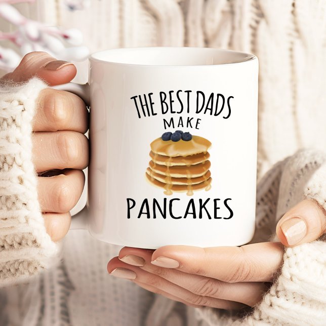 Tassen mit Aufschrift "Best Dads Make Pancakes", V (Von Creator hochgeladen)