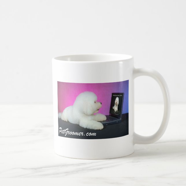 Tassen-PetGroomer.com-Website-Logo Kaffeetasse (Rechts)