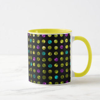 Tassen-Polka-Punkt-Schein-Juwelen Tasse