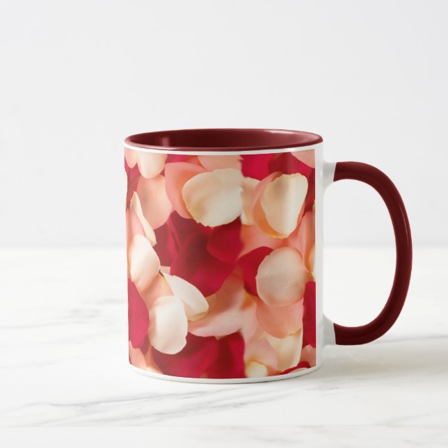 Tassen-Rosenblumenblätter Tasse (Rechts)