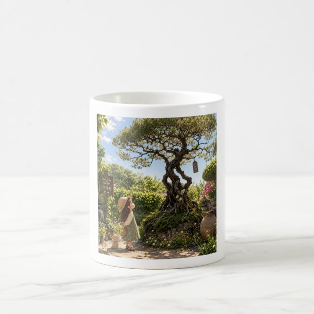 Tassen unter dem Kiefernbaum 🌲 (Mittel)