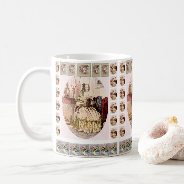 Tassen vintage (Mit Donut)