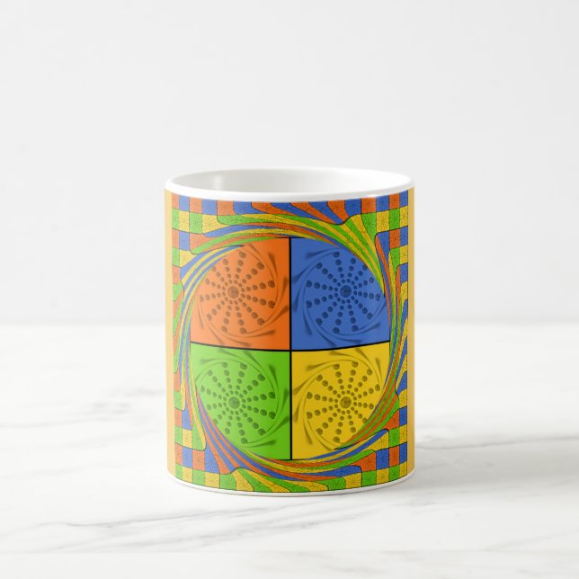 Tassen-Wrap-Bildvorlage Tasse (Mittel)