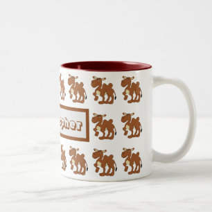 Tassendesign Bactrian Kamel Zweifarbige Tasse
