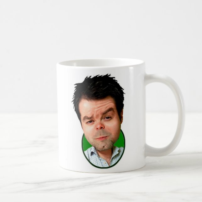 Tassenkarikatur 3D Kaffeetasse (Rechts)
