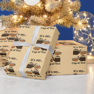 Tassentasse Es ist meine Tasse Tee Geschenkpapier