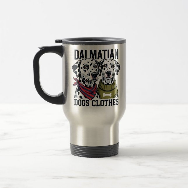 Tassentasse Hund Reisebecher (Links)
