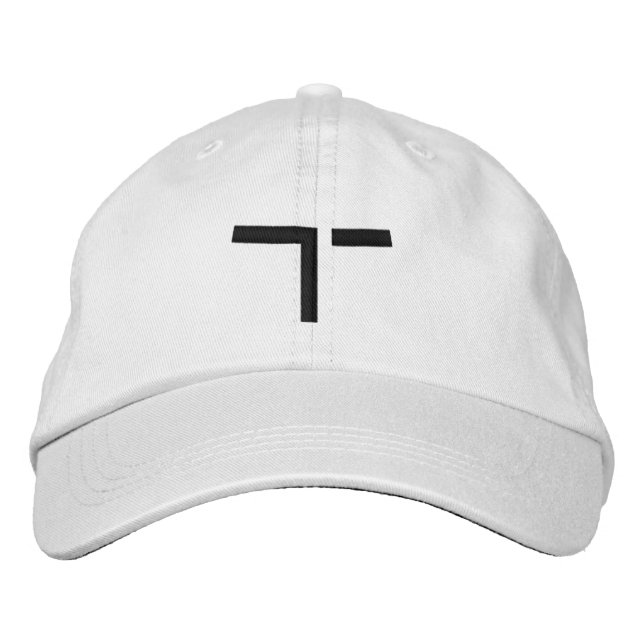Tast_Hat Bestickte Baseballkappe (Vorderseite)