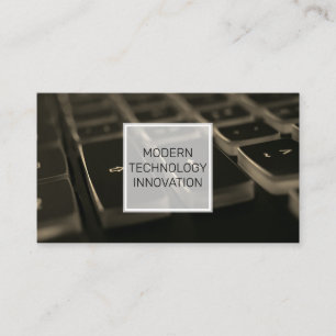 Tastatur   Coder   Programmierer Visitenkarte