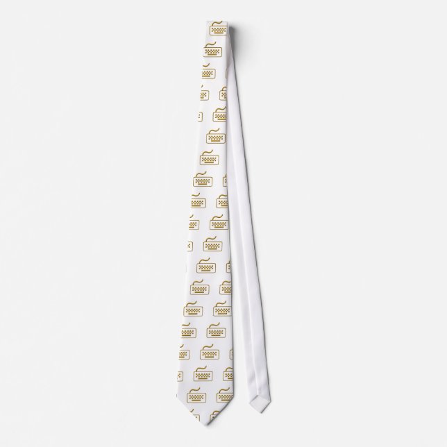 Tastatur des Computers Krawatte (Vorderseite)