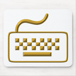Tastatur des Computers Mousepad