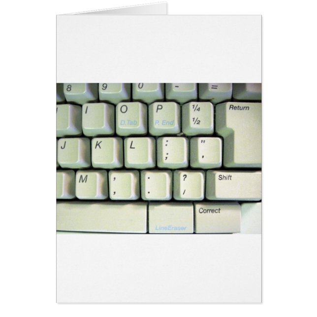 Tastatur für Schreibmaschine (Vorne)