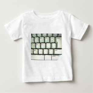 Tastatur für Schreibmaschine Baby T-shirt