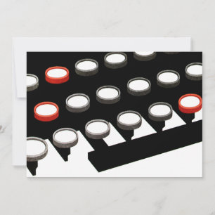 Tastatur für Vintage Schreibmaschinen