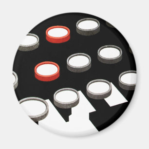 Tastatur für Vintage Schreibmaschinen Magnet