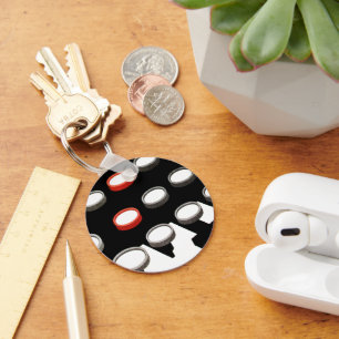 Tastatur für Vintage Schreibmaschinen Schlüsselanhänger