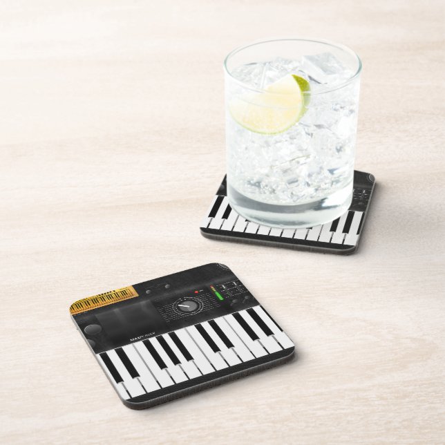 Tastatur Getränkeuntersetzer (Rechte Seite)