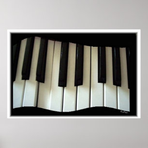 Tastatur in Bewegung Poster