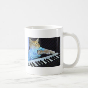 Tastatur-Katze Coffe Tasse! Tasse