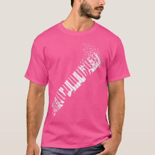 Tastatur Klavier-Shirt für Männer Frauen Kinder T-Shirt