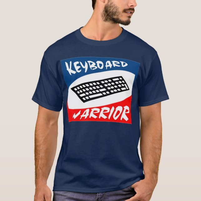 Tastatur-Krieger-T - Shirt (Vorderseite)