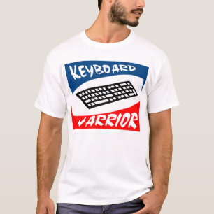 Tastatur-Krieger-T - Shirt