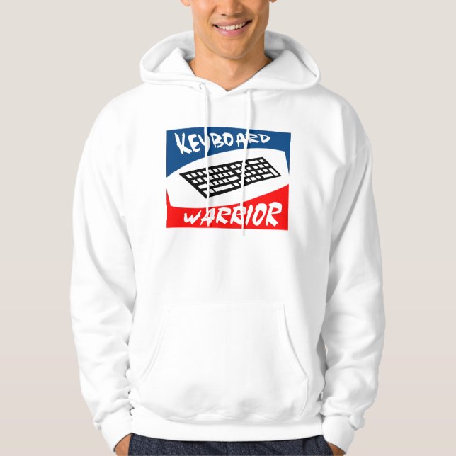 Tastatur-KriegerHoodie Hoodie (Vorderseite)
