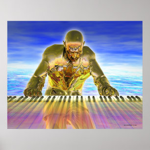 Tastatur-Magie Poster