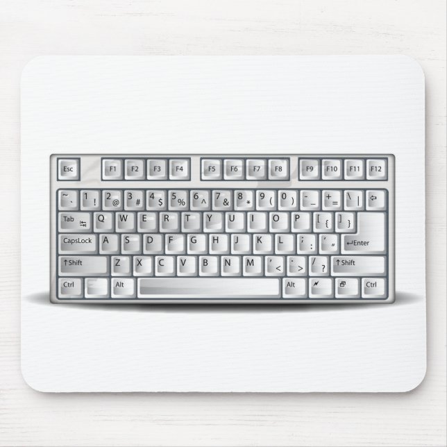 Tastatur Mousepad (Vorne)