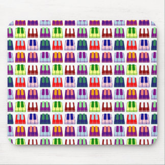 Tastatur-Spieler-Klavier befestigt Mousepad