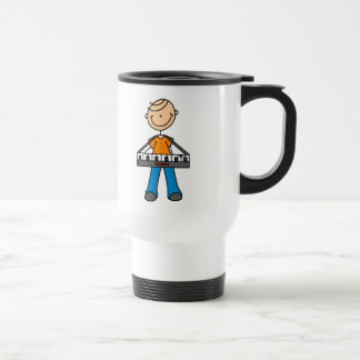 Tastatur-Spieler-Tasse Reisebecher