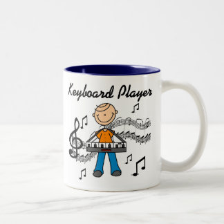Tastatur-Spieler-Tasse Zweifarbige Tasse