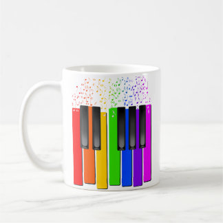 Tastaturklavier für Kinder in süßen Farben für Jun Kaffeetasse
