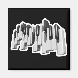 Tastaturtasten-Design Magnet