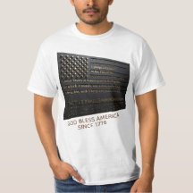 Tastbare amerikanische Flagge mit Treueeid