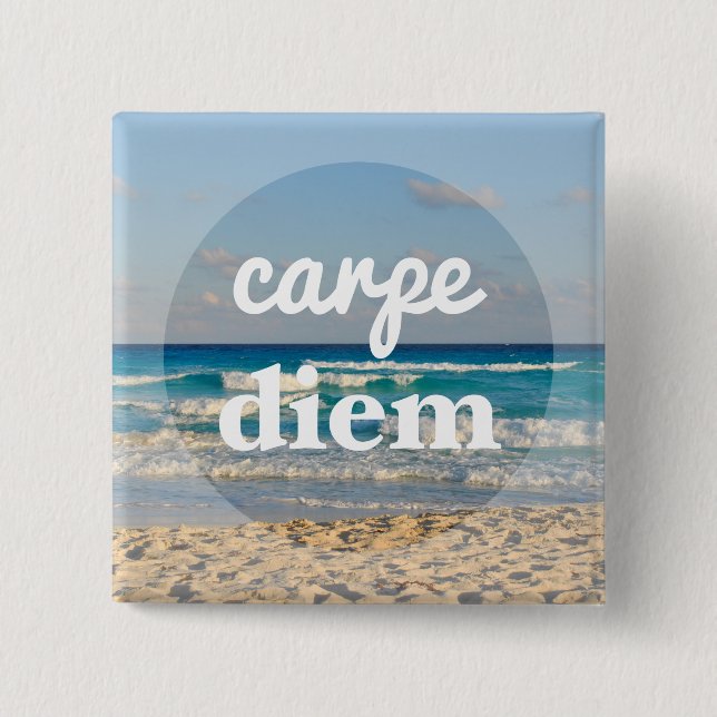 Taste Carpe Diem Button (Vorderseite)