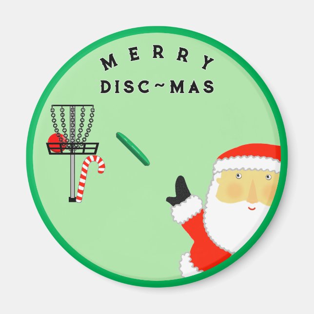 Taste "Disk Golf Kleine Geschenk" Magnet (Vorne)